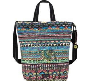 Womens Sakroots Artist Circle Campus Tote   Radiant One World
