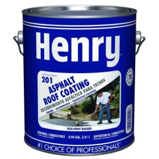 Henry 0.90 Gal. 201 Fibered Roof Coating HE201142