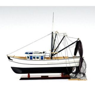 Old Modern Handicrafts Shrimp Model Boat