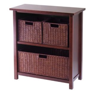 Milan 2 Shelf Cabinet by Luxury Home