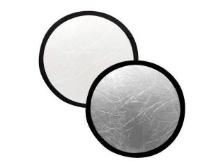 Lastolite 38" Circular Collapsable Disc Reflector, Silver / White #LL LR3831