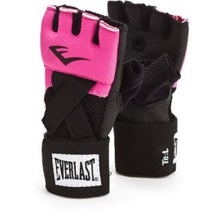 Everlast EverGel Handwraps   Black/Pink
