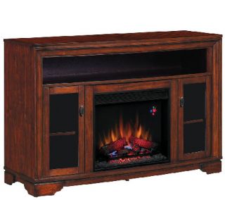 Twin Star Palisades TV/Media Mantel Fireplace with Remote —