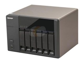 Open Box: QNAP TS 669L US Diskless System High performance 6 bay NAS Server for SMBs