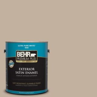BEHR Premium Plus 1 gal. #ECC 20 1 Canyon View Satin Enamel Exterior Paint 940001