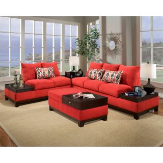 Marley Red Sectional Set  ™ Shopping