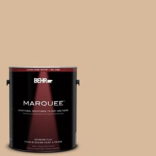BEHR MARQUEE 1 gal. #S260 3 Dusty Gold Flat Exterior Paint 445401