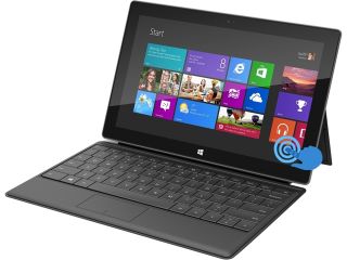 Refurbished: Microsoft Surface NVIDIA Tegra 3 2 GB Memory 32 GB 10.6" Touchscreen Tablet Windows 8 RT