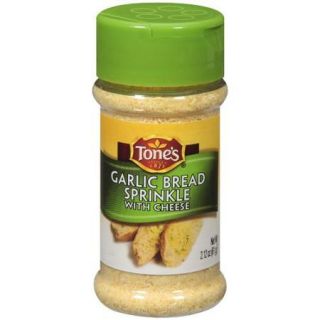 Tone's Garlic Bread Sprinkle With Cheese, 2.12 oz