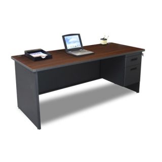 Pronto Executive Desk with Lock and 2 Right Drawers by Marvel Office