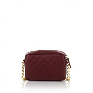 IMAN Platinum Collection Quilted Leather Luxury Handbag   7900004