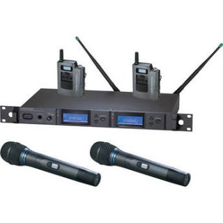 Audio Technica AEW5413a Dual Wireless Microphone AEW 5413AD