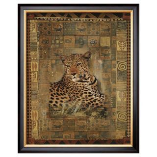 Art   Leopard by Rob Hefferan   Framed Print