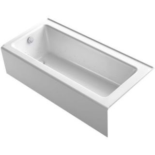 KOHLER Bellwether 5.5 ft. BubbleMassage Walk In Whirlpool and Air Bath Tub in White K 859 GCP 0