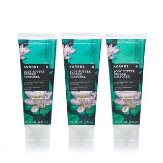 Korres Mega Moisture Body Butter Trio   Water Lily   7924338