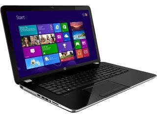 Refurbished: HP Laptop Pavilion 17 e123cl AMD A8 Series A8 5550M (2.10 GHz) 8 GB Memory 1 TB HDD AMD Radeon HD 8550G 17.3" Windows 8.1 64 Bit
