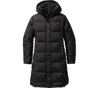 Womens Patagonia Down With It Parka   Black/Black