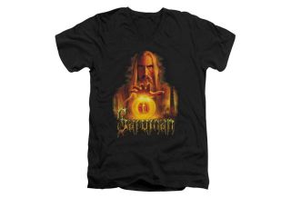 The Lord of the Rings Saruman Mens V Neck Shirt 