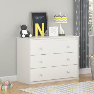 Altra Elements White 3 Drawer Dresser by Cosco   17510737  